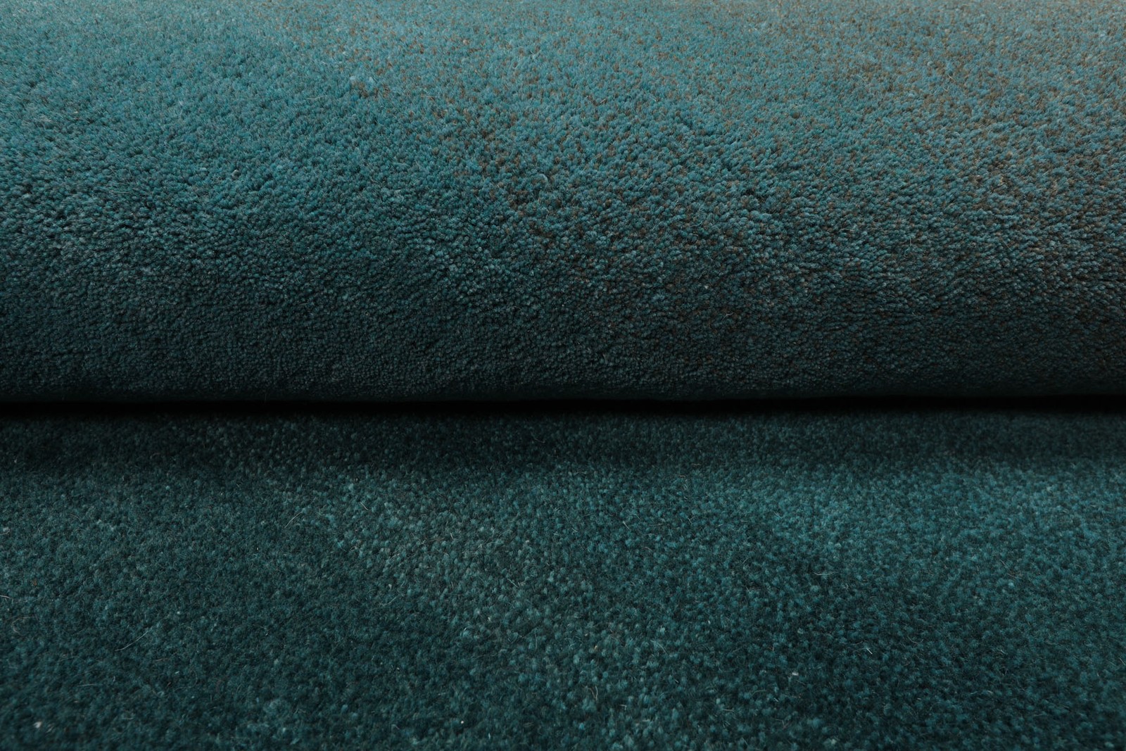 Multi Size LoomBloom Teal Hand Tufted Wool Modern Ombre Designer Area Rug