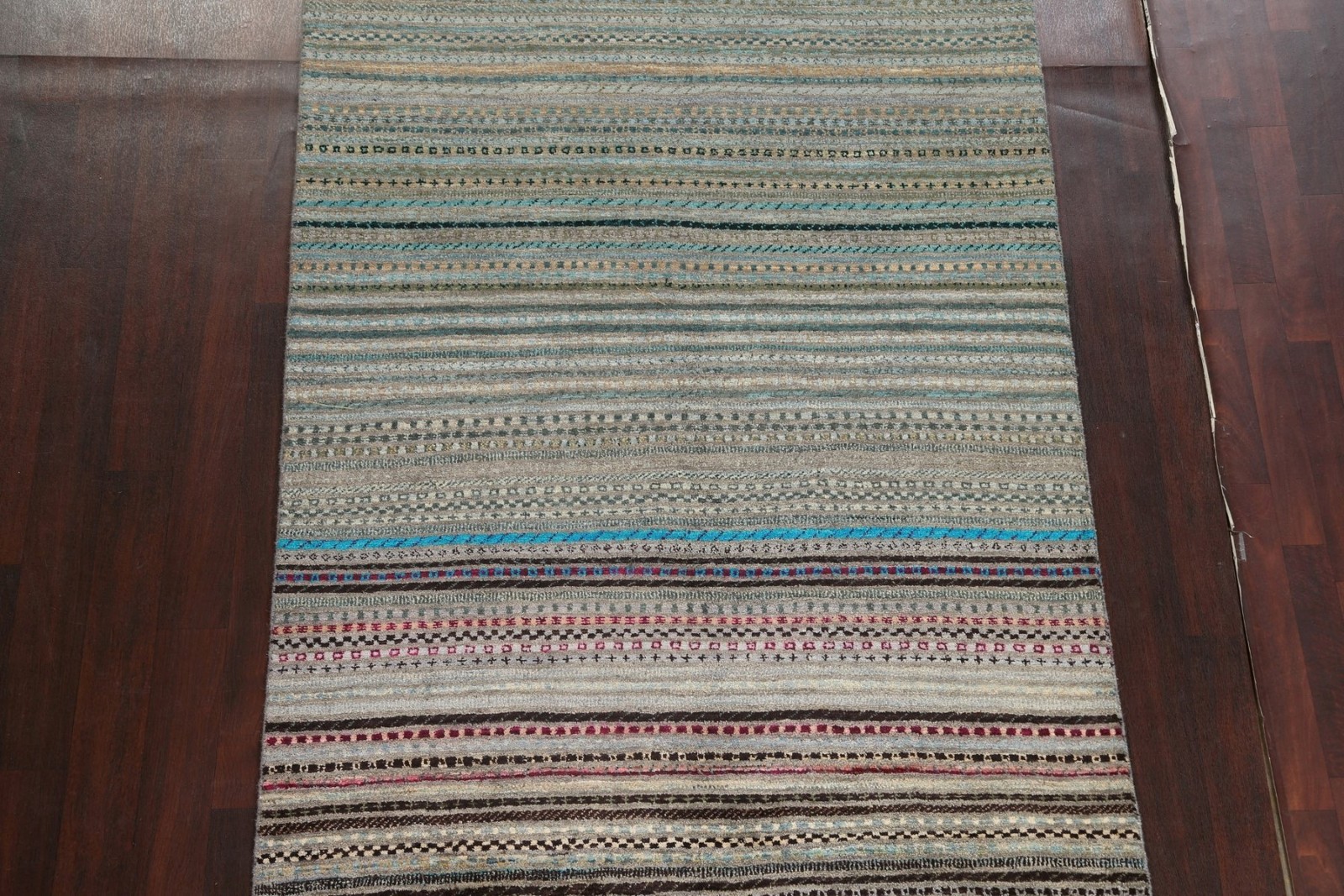 All-Over Handmade Oriental Wool Rug 5×7 Contemporary Home Decor Modern Carpet