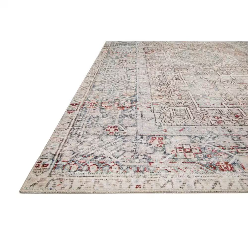Chris Love Julia Jules Natural / Ocean 8 Ft. 6 In. X 11 Ft. 6 In. Traditional Ar