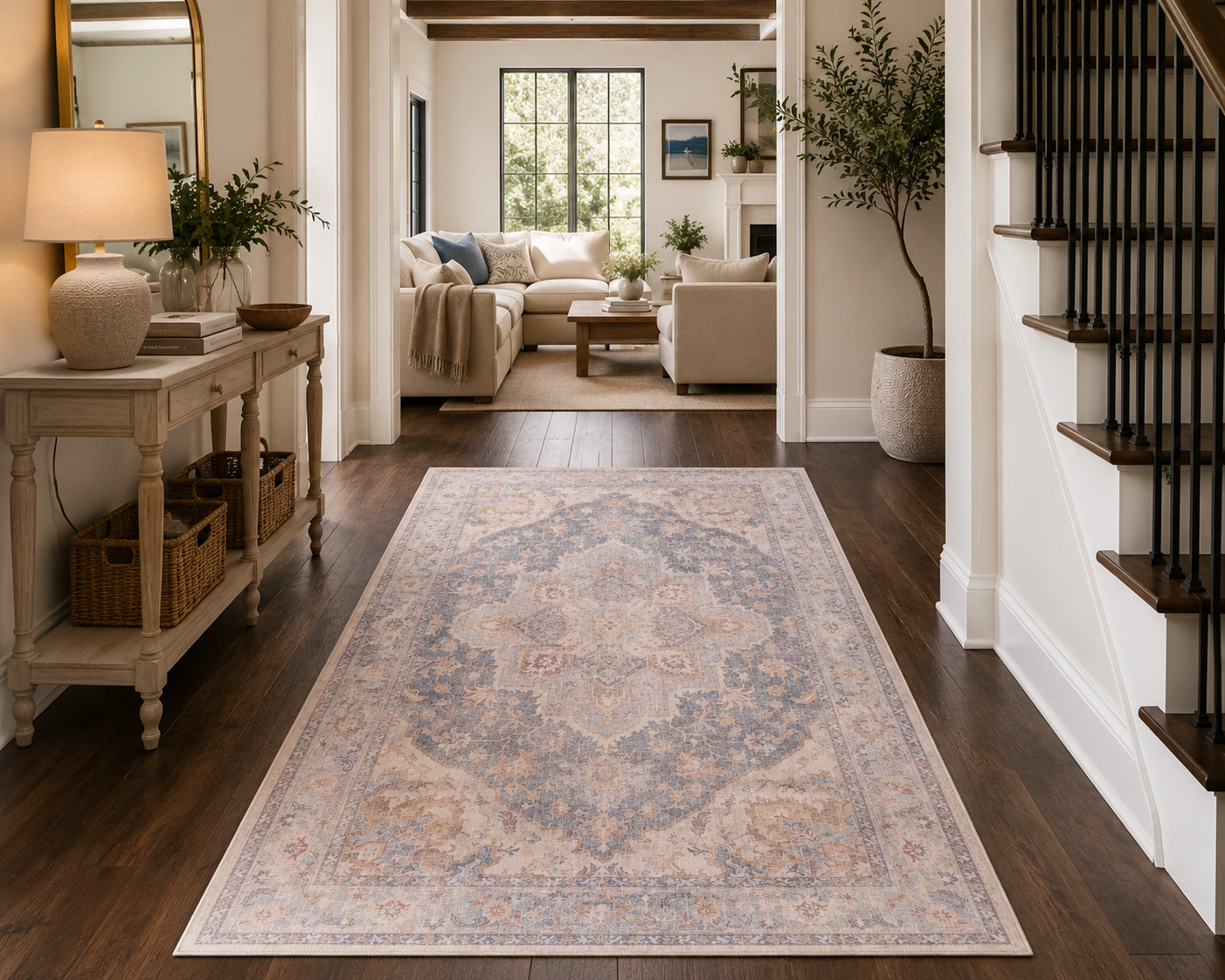 2ft6″ x 8ft Rug Flaire Premium High Traffic Area Rug