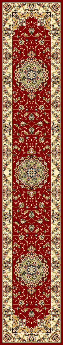 Long Runner Traditional Oriental Red Gold Area Rug **FREE SHIPPING**