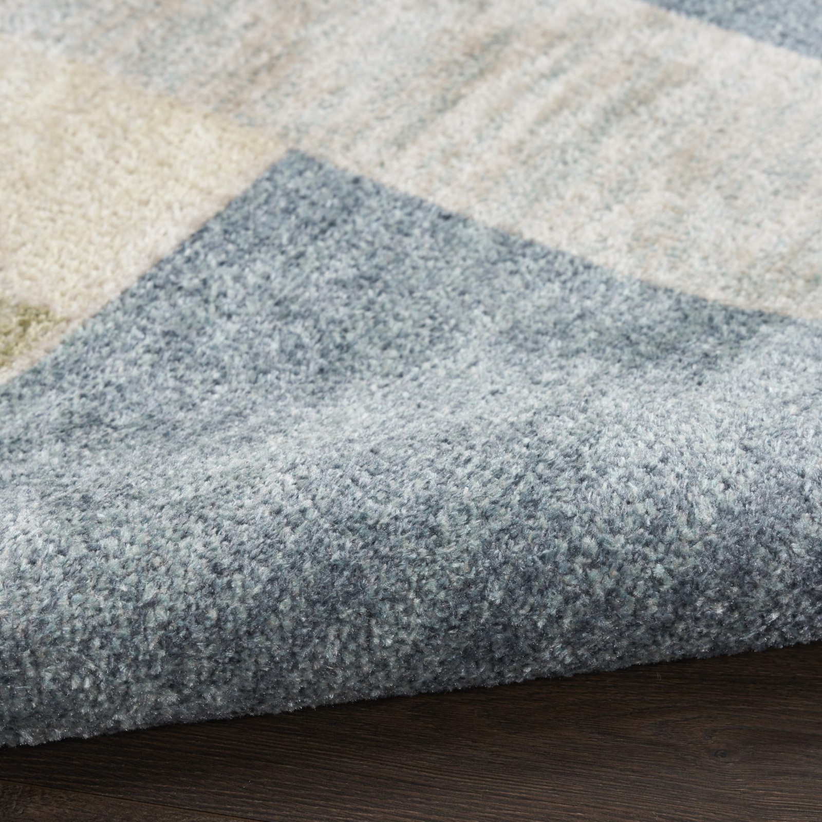 Nourison Home Astra Machine Washable Blue Green Multi 4 X 6 Area Rug –