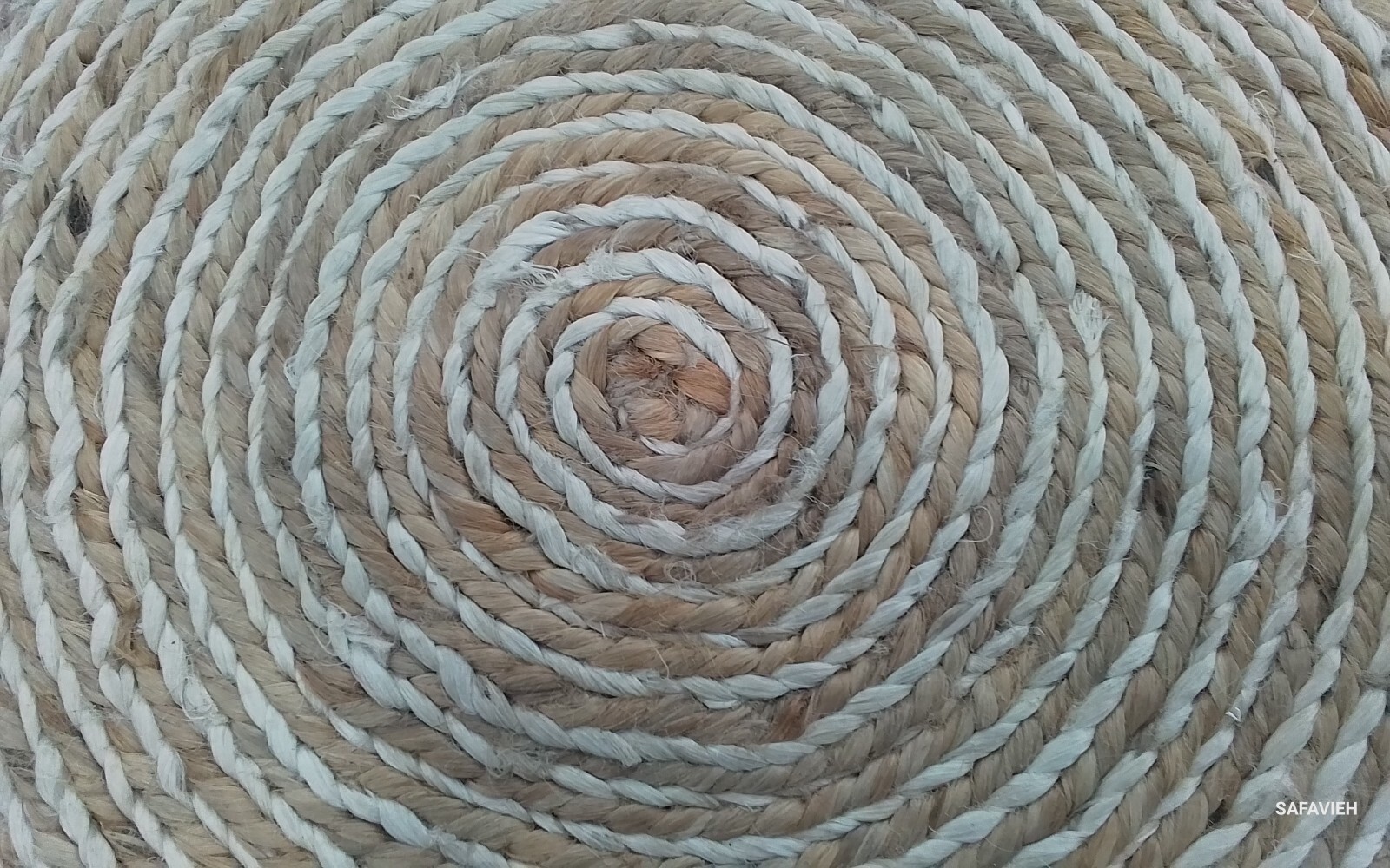 IV / NATURAL 7′-0″ x 7′-0″ Broken Thread Rug, Reduced Price 1172767041 NF164B-7R
