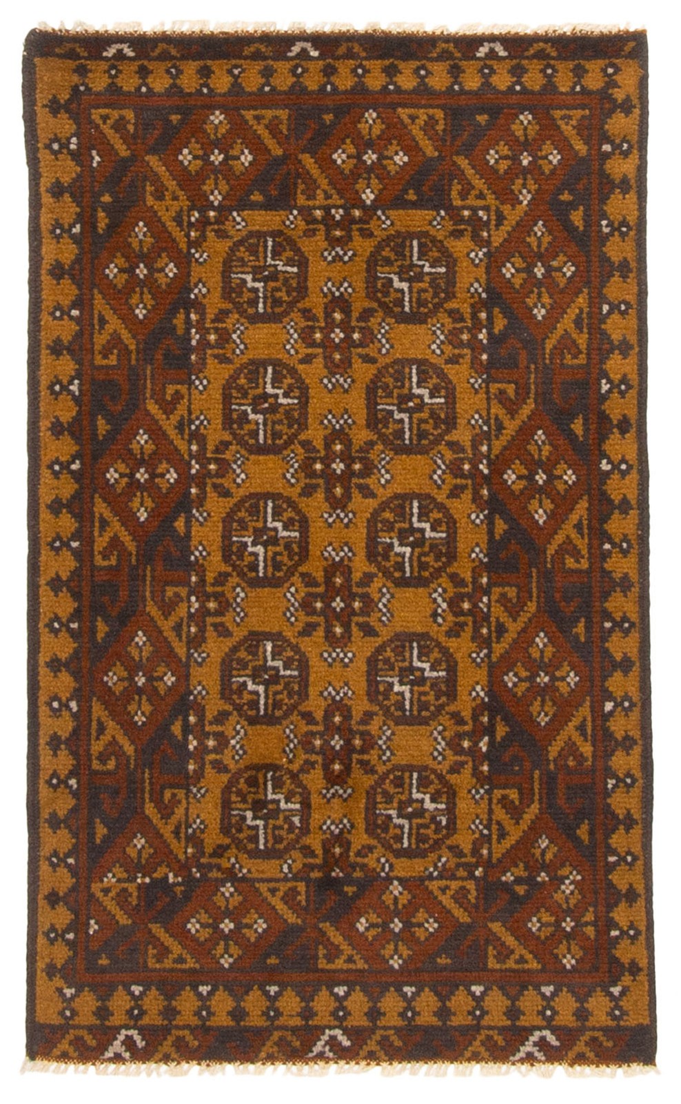 Traditional Hand-knotted Wool Oriental Carpet 2’6″ x 4’1″ Area Rug