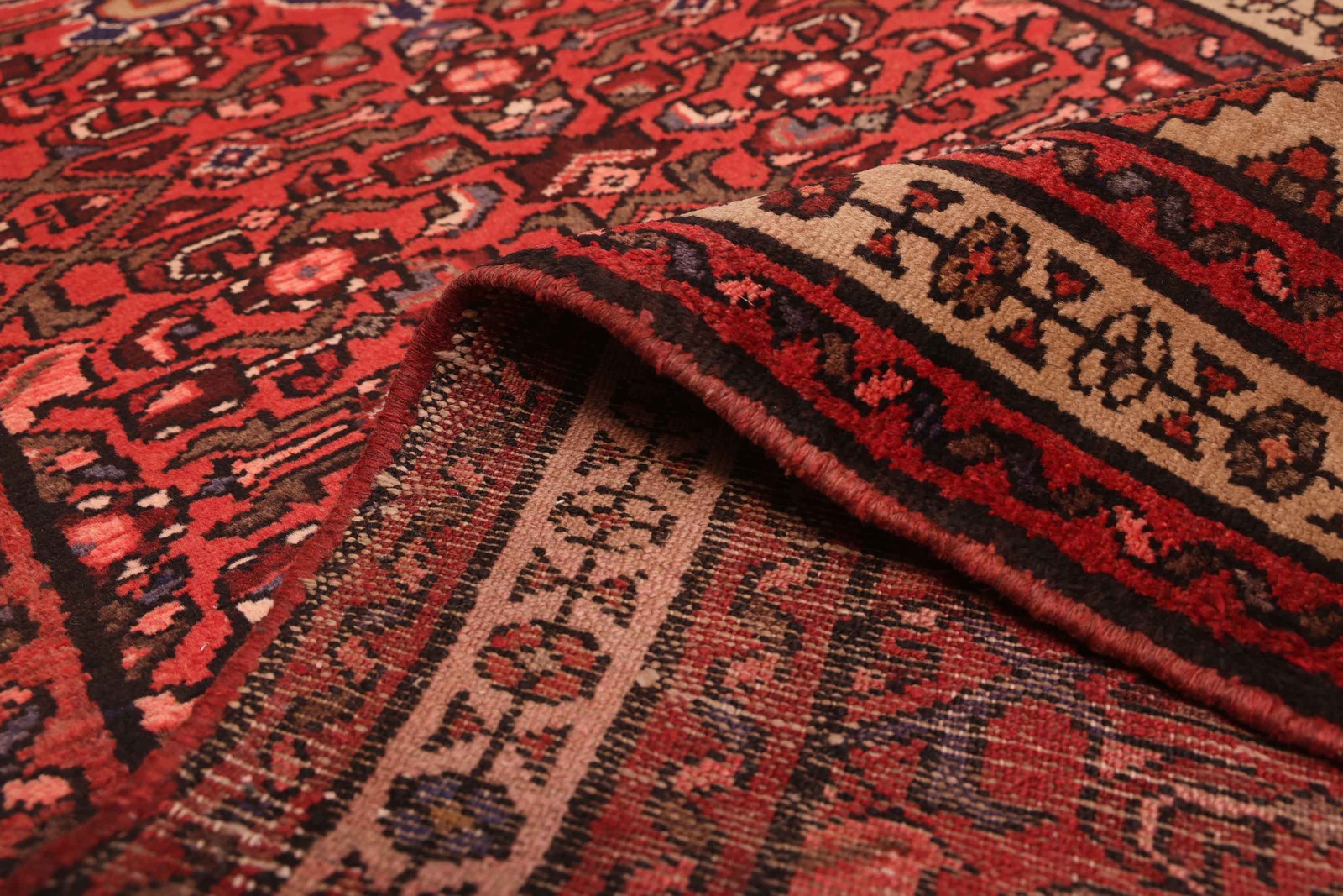 Vintage Hand-knotted Runner Rug 2’10” x 10’10” Traditional Oriental Wool Carpet