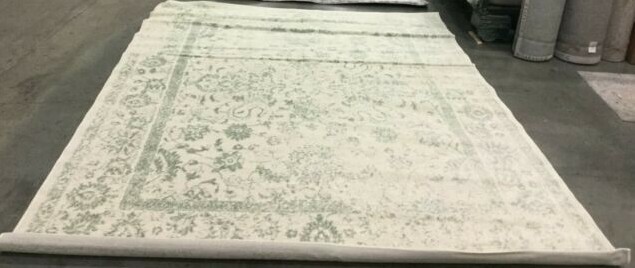 IVORY / SAGE 8′ X 10′ Back Stain Rug, Reduced Price 1172641076 ADR109V-8