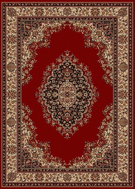6×8 Radici Persien Italian Border Medallion 1595 Rug – Approx 5′ 5” x 7′ 7”