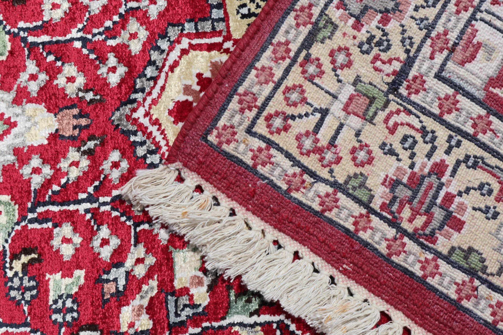 2’6″ x 10’7″ ft. Jammu Kashmir Hand Knotted Vegetable Dye Oriental Runner