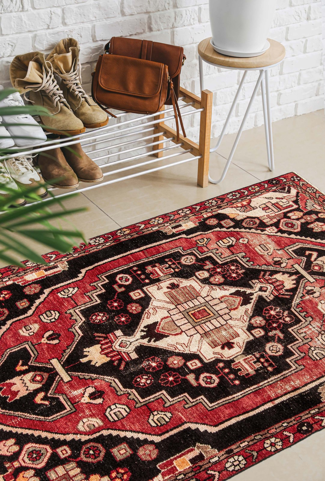 4’4″ x 6’8″ Vintage Hand Knotted Area Rug Traditional Oriental Wool Carpet