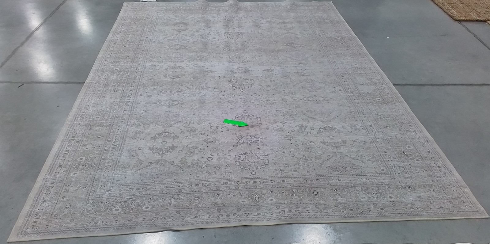 BEIGE / BEIGE 8′-0″ x 10′-0″ Stained Rug, Reduced Price 1172808094 TSN199B-8