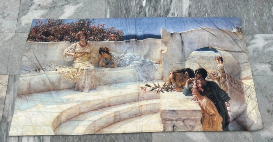 Vintage Tapestry,Beautiful French Tapestry Pictorial Tapestry Home Decor 3x5ft