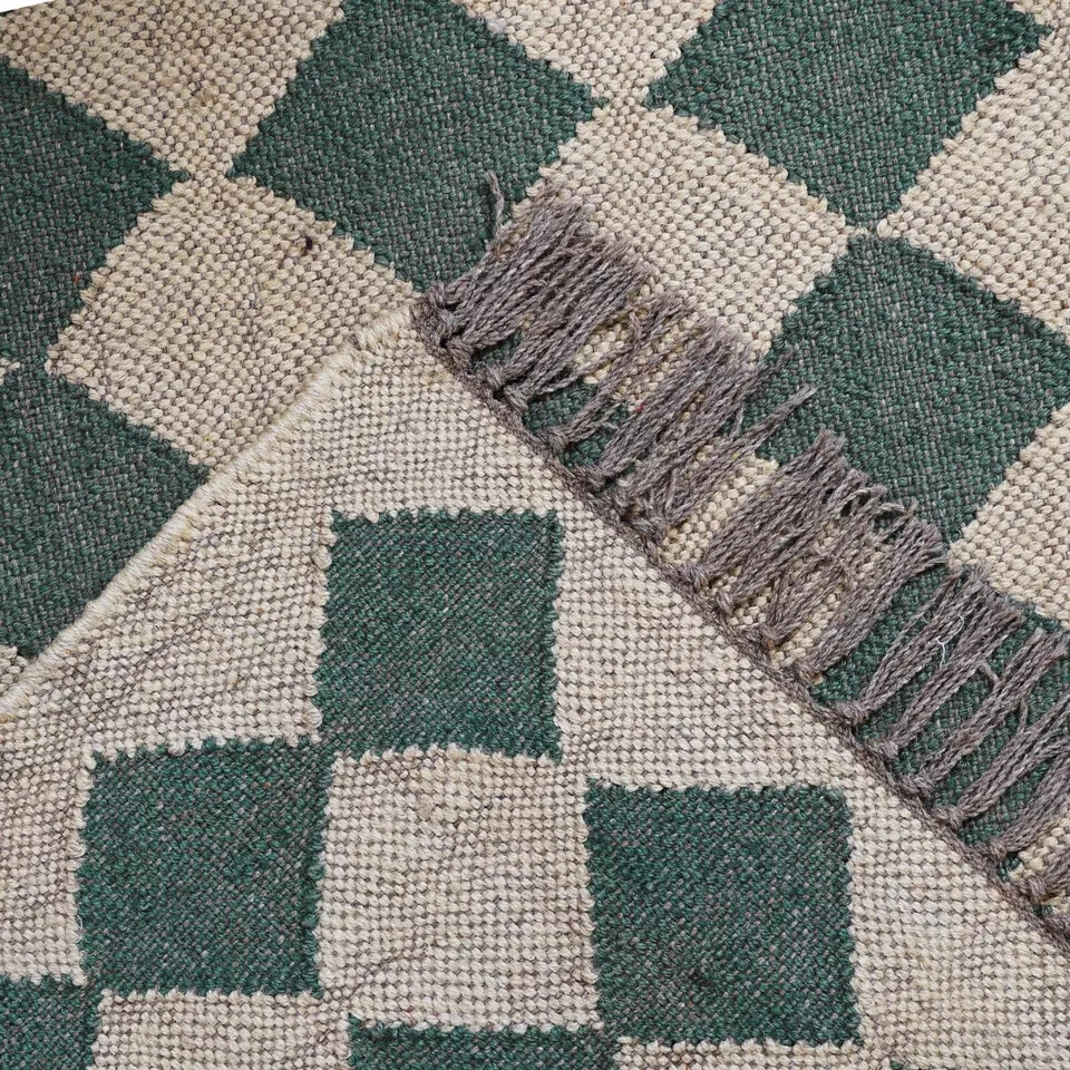 Moroccan Vintage Kilim Rug aztec kilim Runner Wool Jute Rug Stair kilim rug