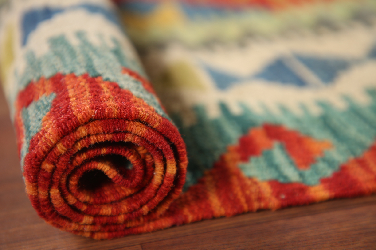 Flatweave Reversible Tribal Kilim Kelim Rugs Handwoven Wool Carpets 3×4 ft