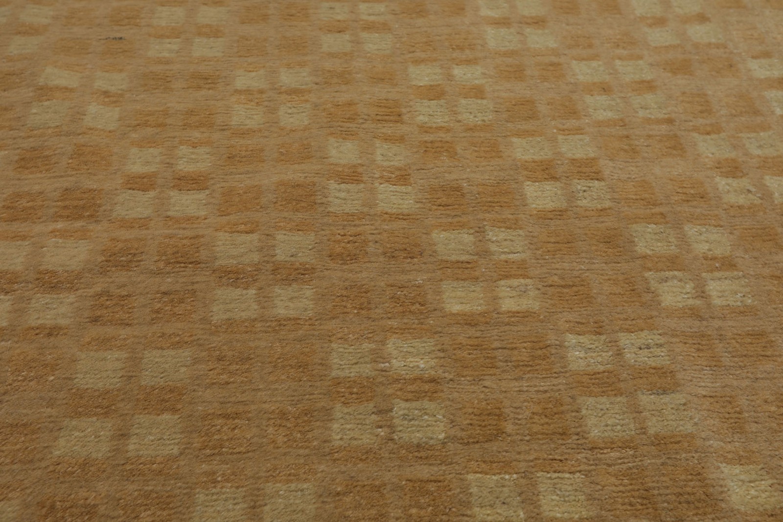 Michaelian & Kohlberg 4’1”x5’10” Hand Knotted Wool & Silk Beige Tibetan Rug