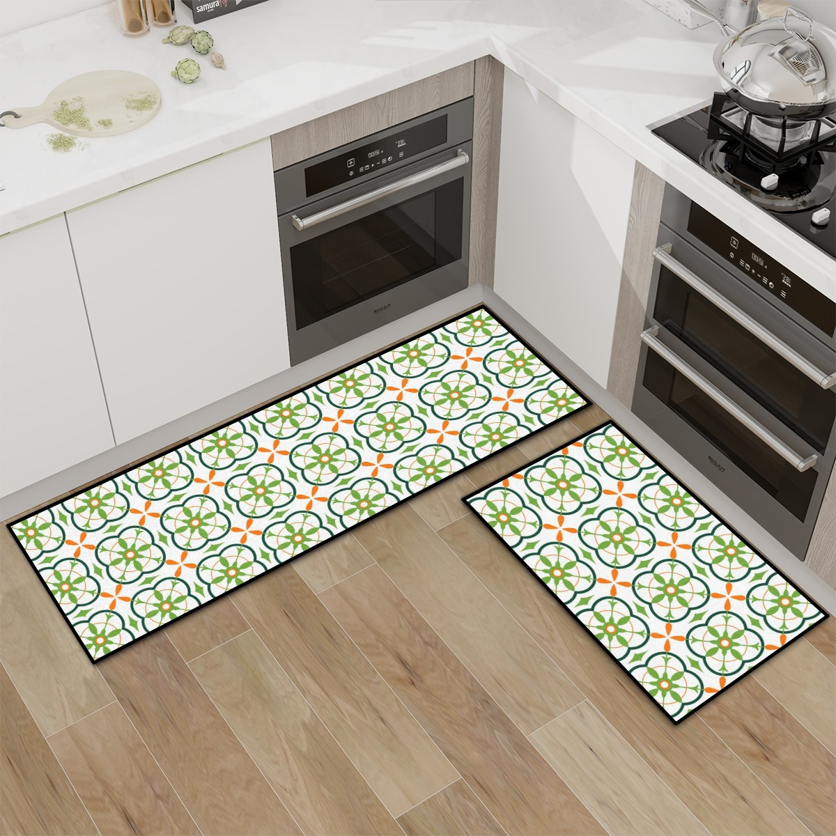 Kitchen Area Mat Floor Rug Non-Slip Washable Ultra-Absorbent Washable