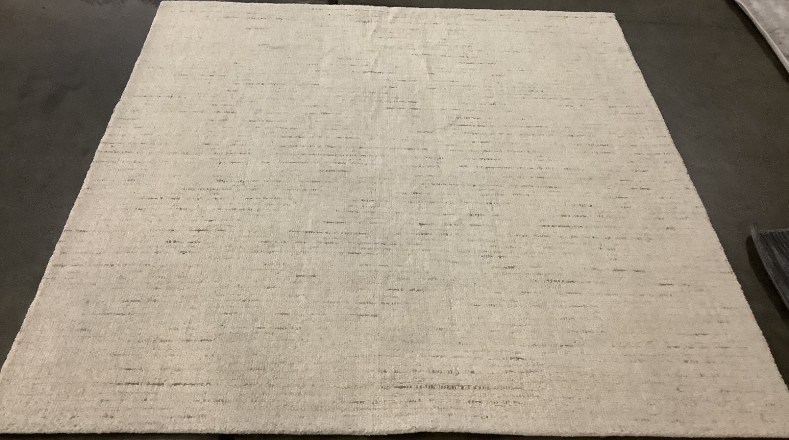 IVORY / BROWN 6′-0″ x 6′-0″ Flaw in Rug, Reduced Price 1172669337 ABT468T-6SQ