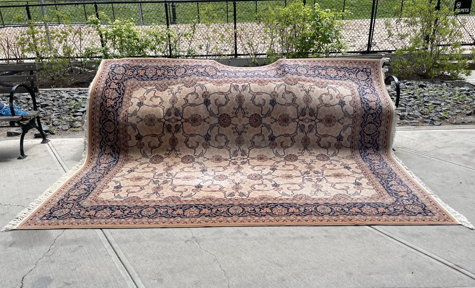 Royal Couristan Kashimar Collection 8’2 X 10’2″ Wool Area Rug Antique Belgium