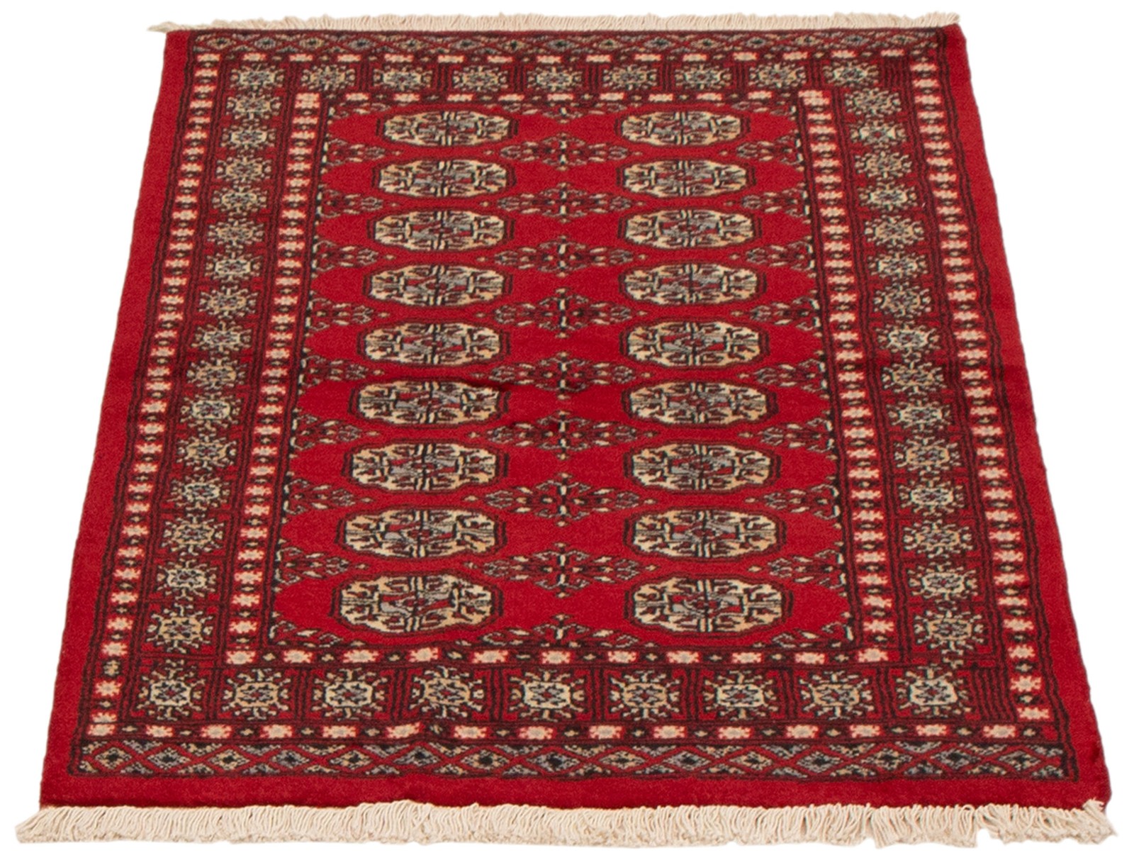 Traditional 3’2″ x 5’0″ Oriental Area Rug Hand-Knotted Wool Carpet