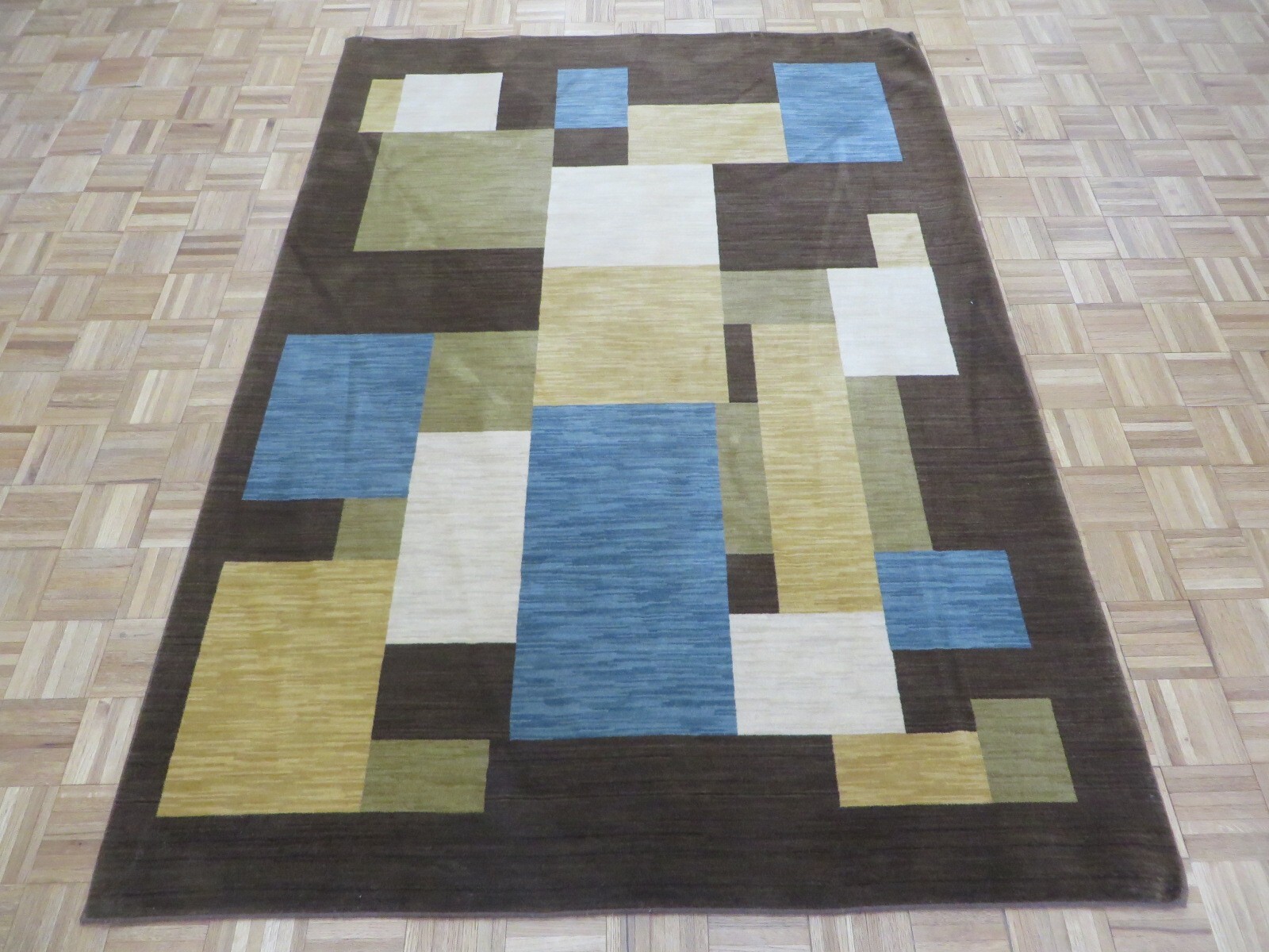 5’7 x 7’11 New Karastan Rug American Modern Graycliff Teak G3728