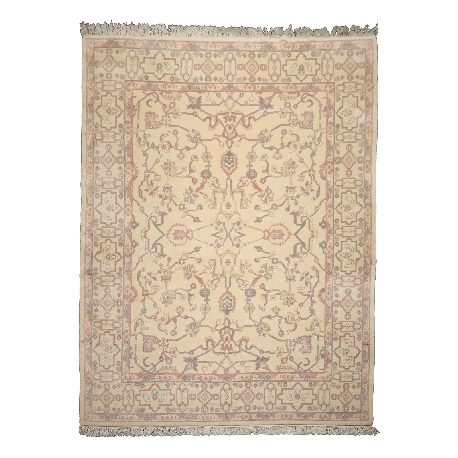 Pande Cameron 8’10”x12’2” Hand Knotted New Zealand Wool Herizz Plush Pile Rug