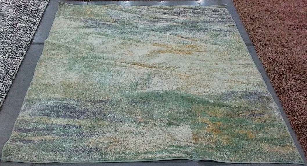 IVORY / SAGE 6′-0″ x 6′-0″ Back Stain Rug, Reduced Price 1172806348 ADR112W-6SQ