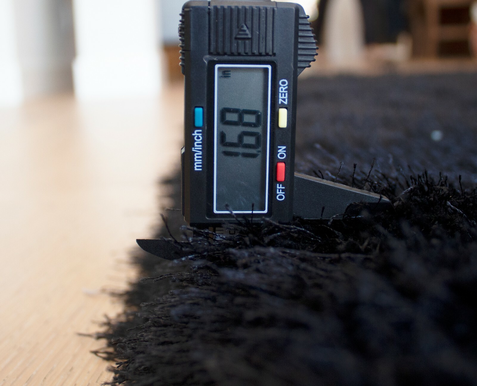Glorious 5×7 Area Rug Fluffy Fuzzy Shaggy Solid Modern Shag Carpet Black