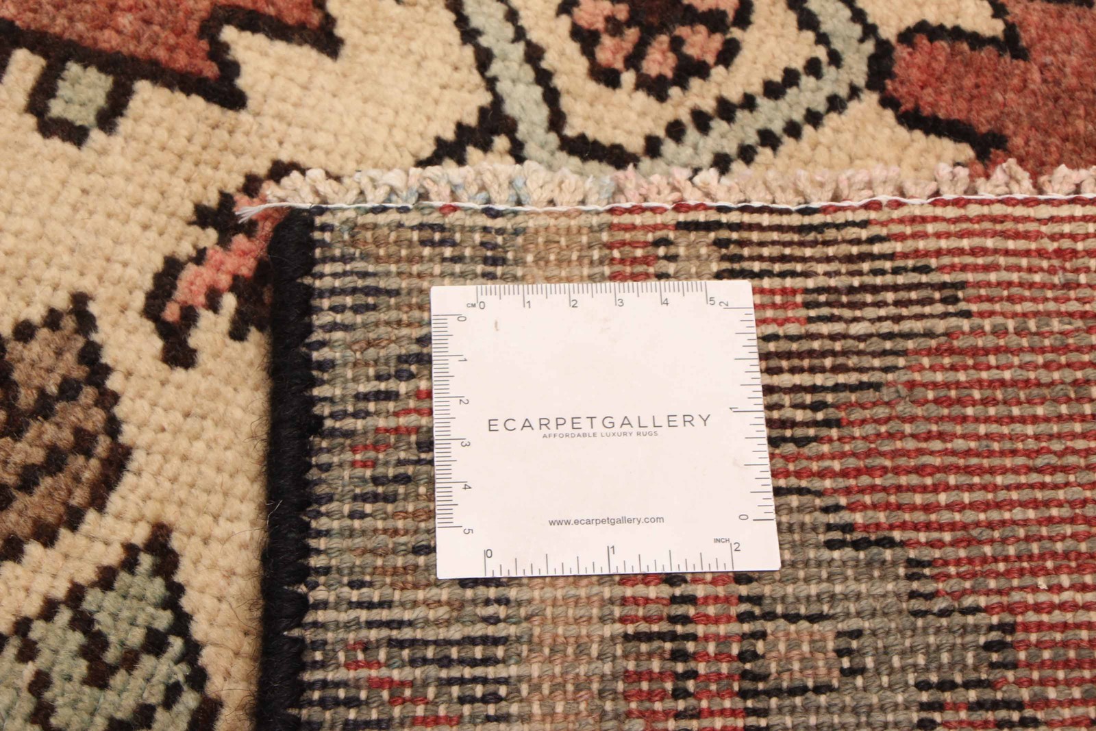Vintage 3’3″ x 4’8″ Traditional Hand Knotted Vegetable Dye Wool Area Rug