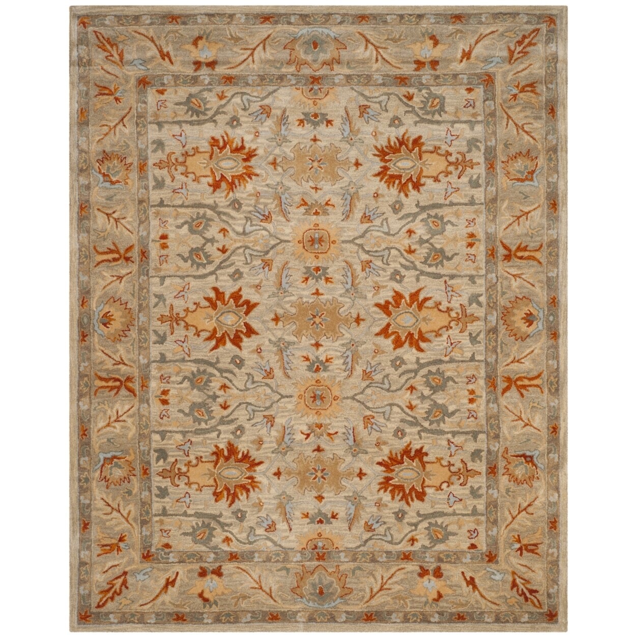 SAFAVIEH Antiquity AT63A Handmade Beige / Multi Rug