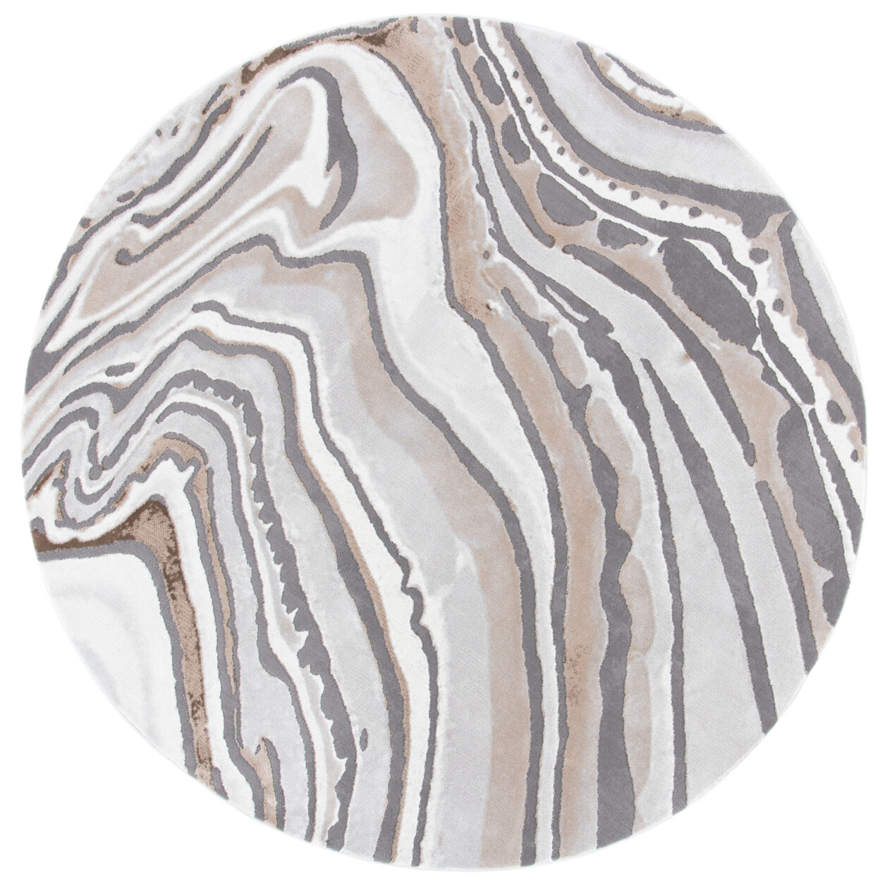 SAFAVIEH Craft Collection CFT843D Gold / Grey Rug