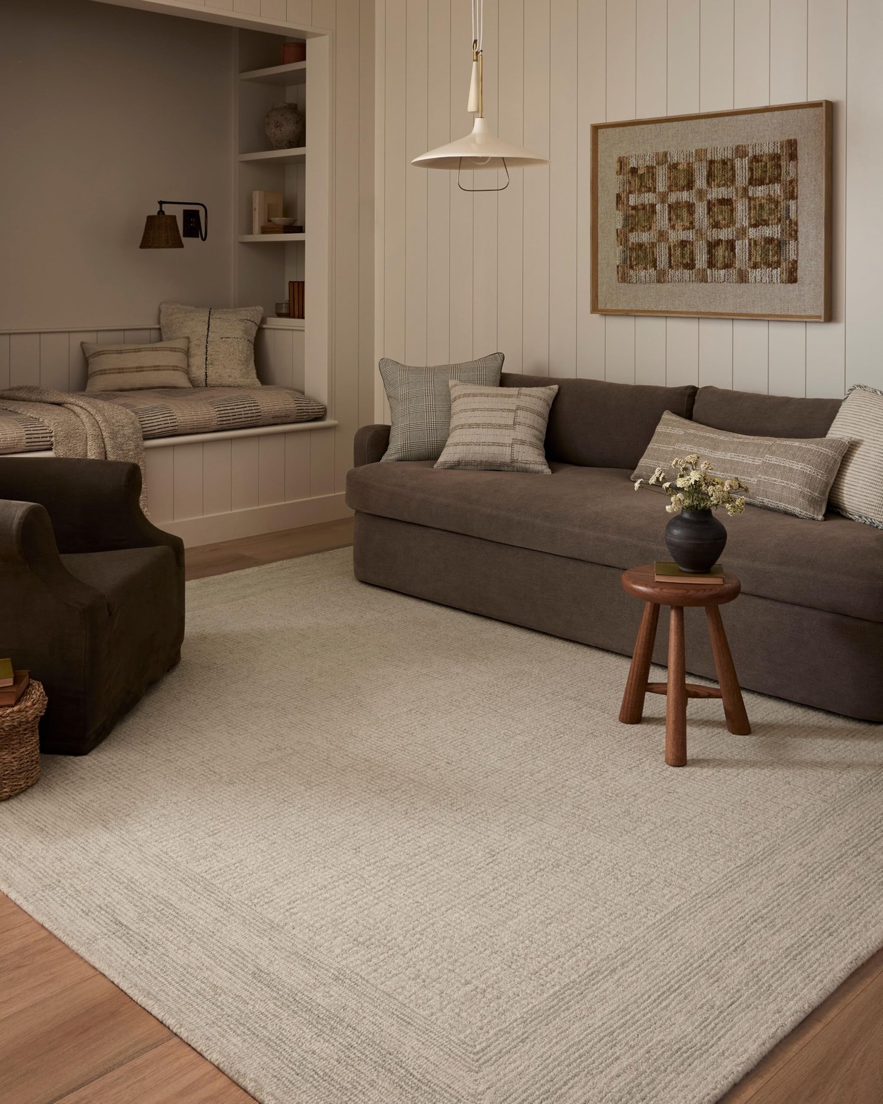 Loloi Amber Lewis Windsor Collection WIN-01 Ivory/Spa 2′-6″ x 7′-6″ Runner Rug