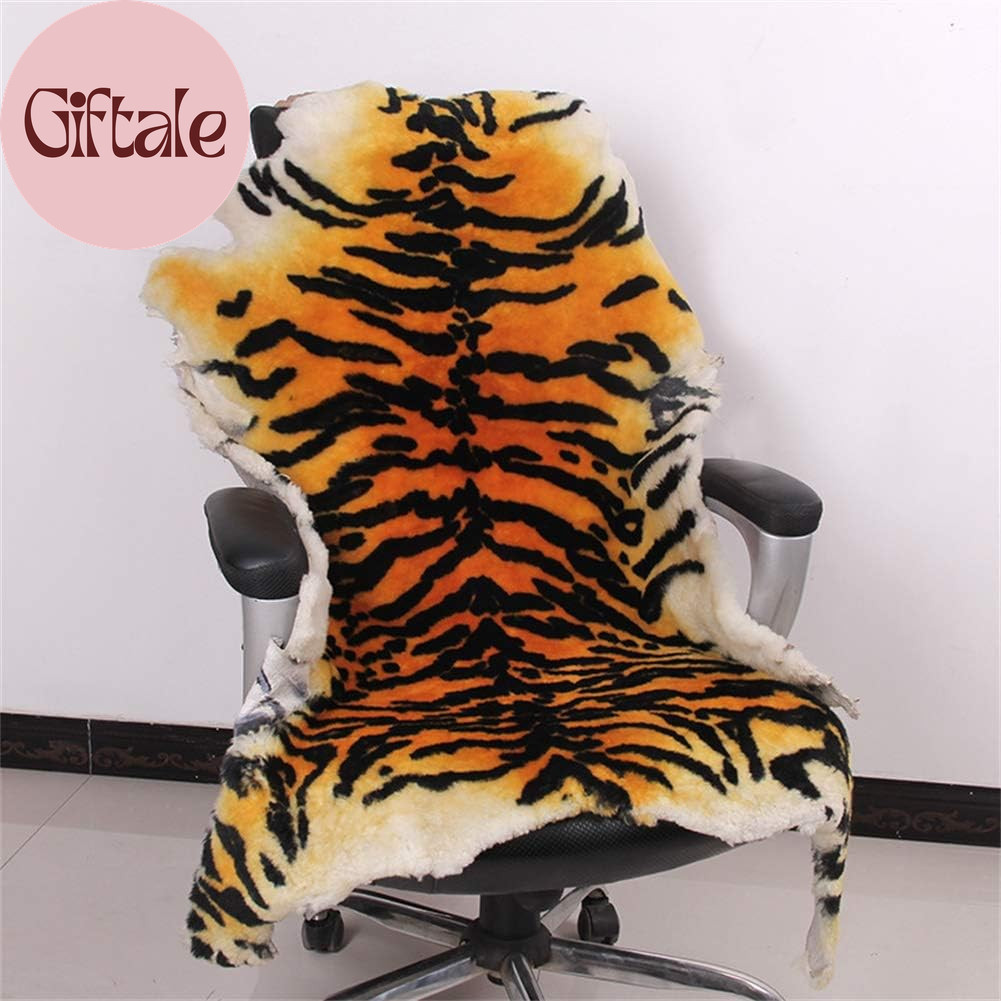 Tiger Area Rug Chic Style Leopard Skin Printed Rugs Australia Sheepskin Carpet S