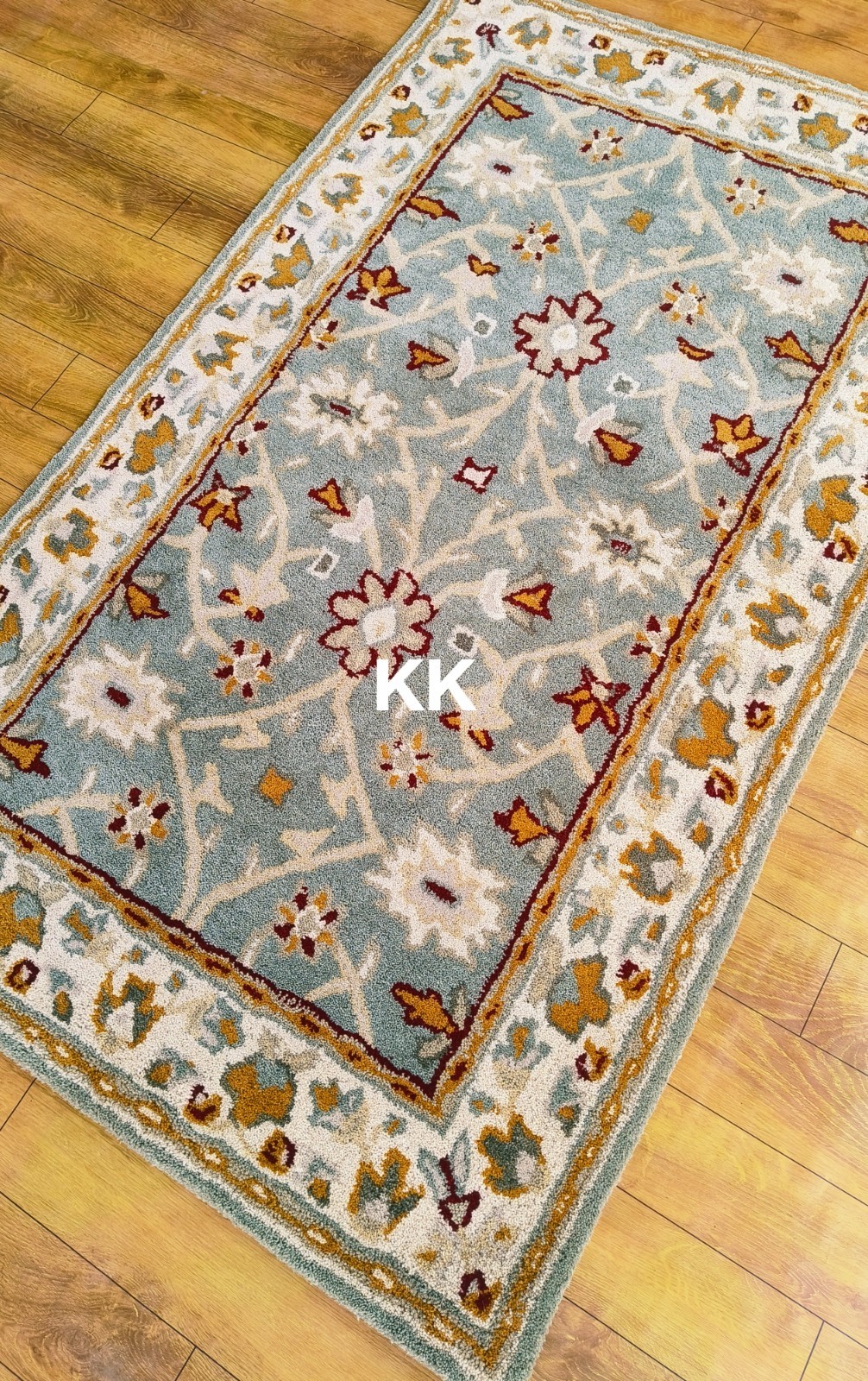 Malika Rugs Handmade 100% Woolen Hand Tufted For Home Decoration
