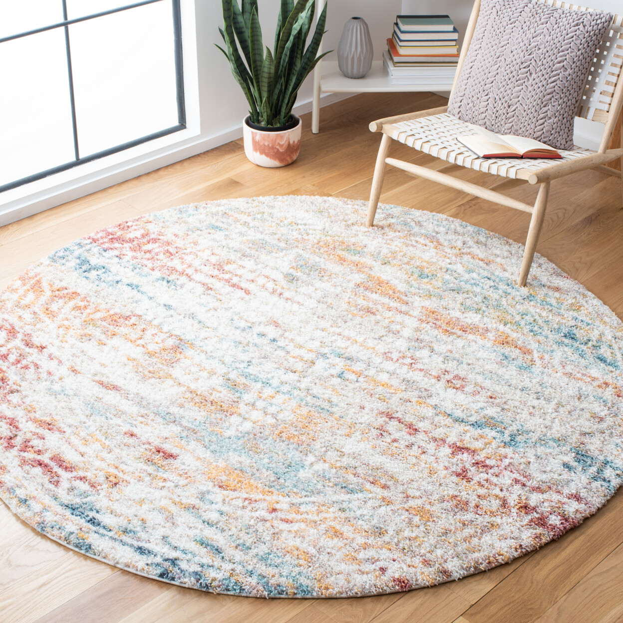 SAFAVIEH Calista Collection CAL138A Ivory / Beige Rug