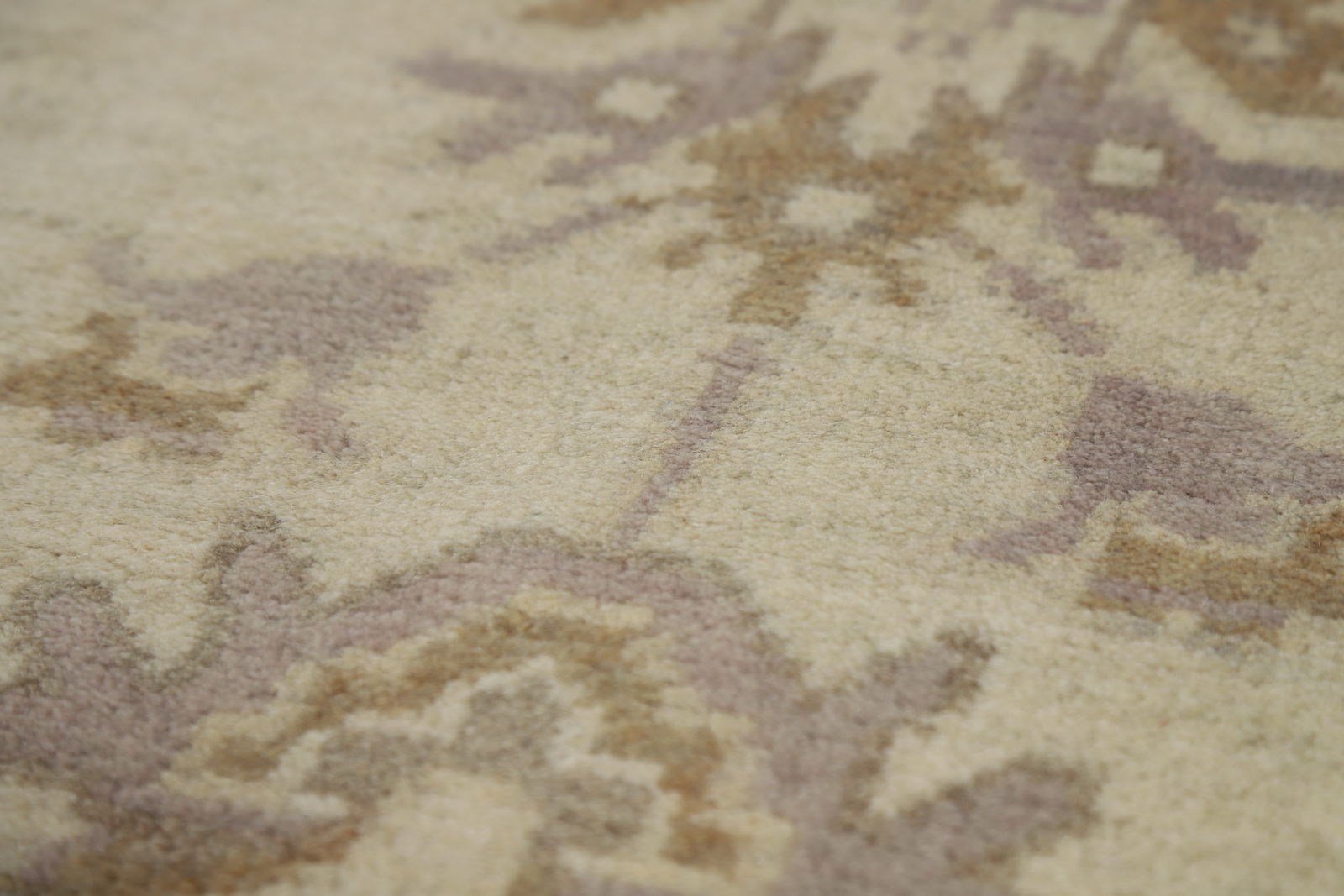 Luxurious Handcrafted Indian Living Room Rug Thick Plush 9×12 ft