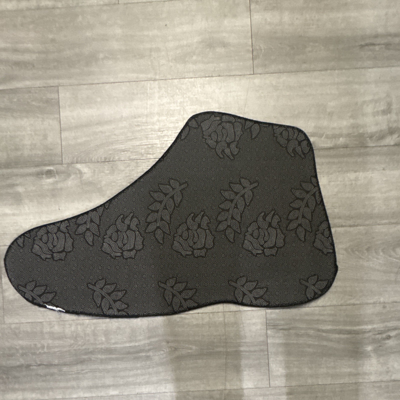 Air Jordan 11 Sneaker-Shaped Novelty Area Rug Non-Slip 36×18 Black/White/Red