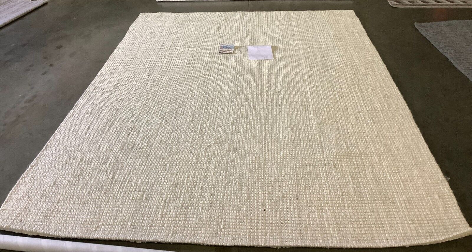 BLEACH / IVORY 8′ X 10′ Flaw in Rug, Reduced Price 1172665138 NF747B-8