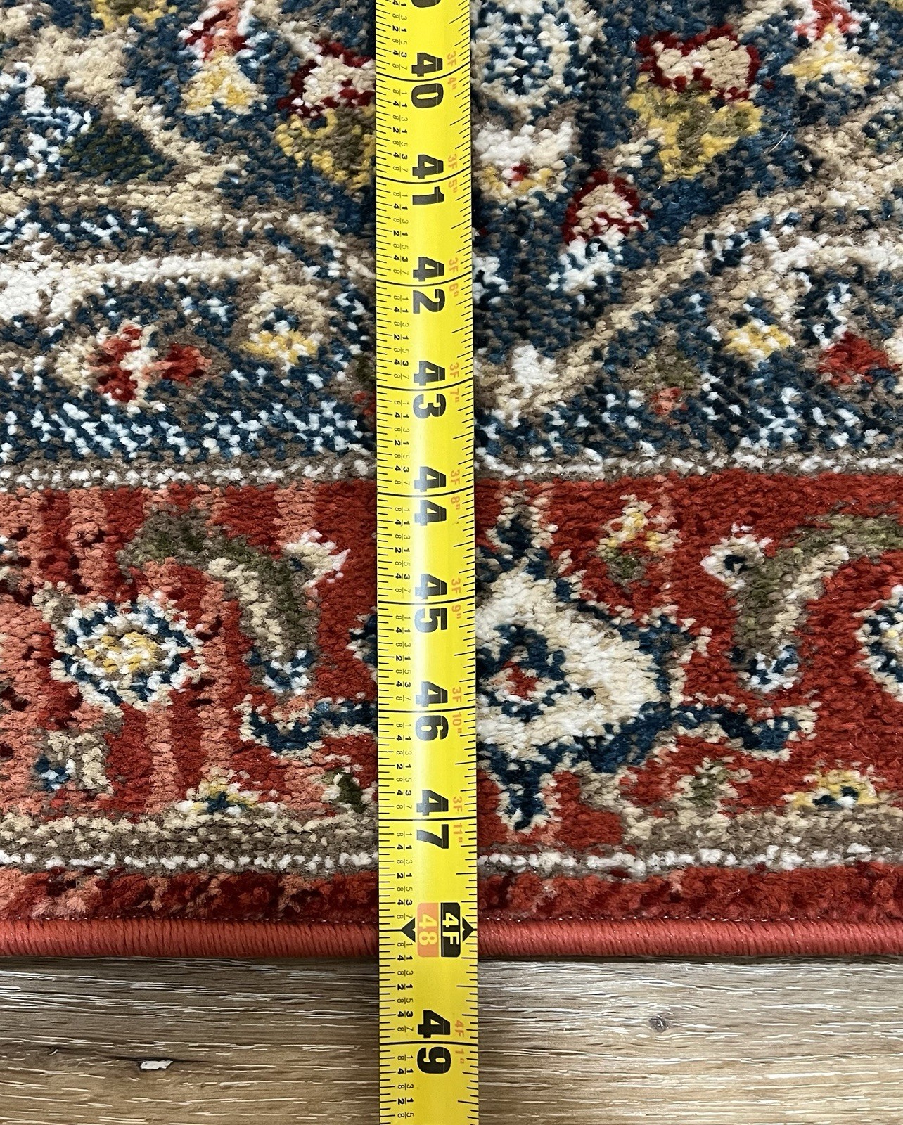 Lauren Ralph Lauren Rug 2’6”x4’ Red/Navy Oriental Medallion Turkey LRL1225A-2640