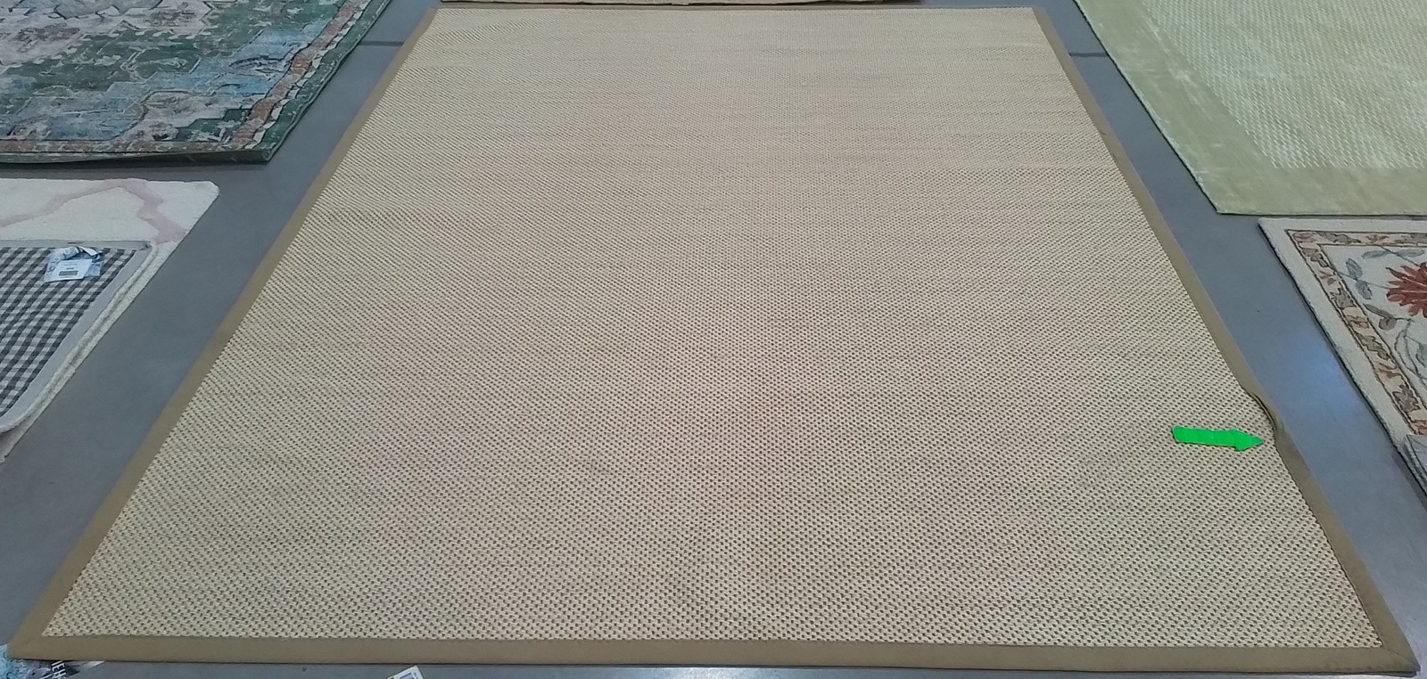 MAIZE / LINEN 8′-0″ x 10′-0″ Damaged Rug, Reduced Price 1172801515 NF141B-8