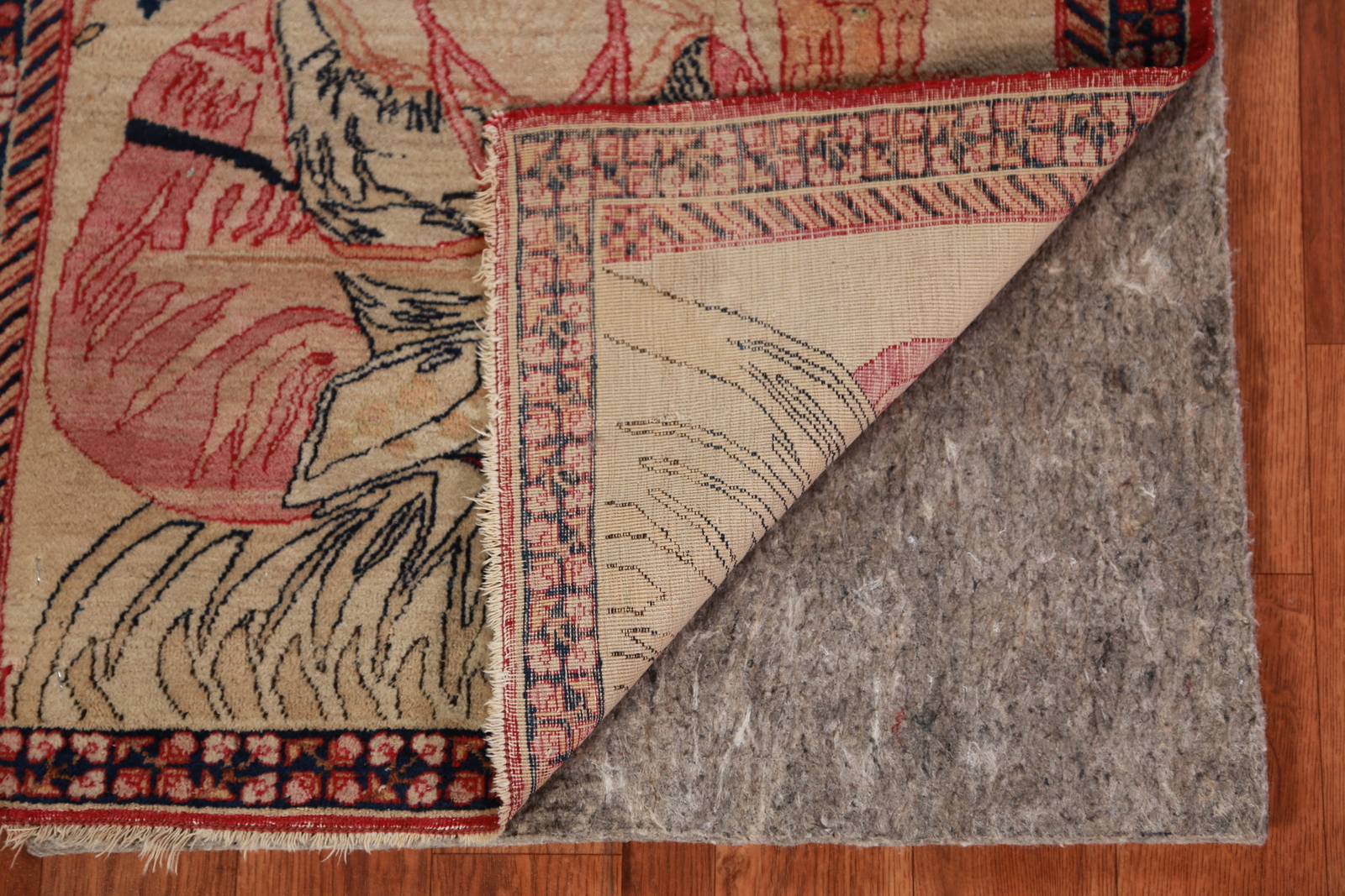Pre-1900 Vegetable Dye Kirman Ravar Antique Rug 2×3 Hand-made Traditional Rug