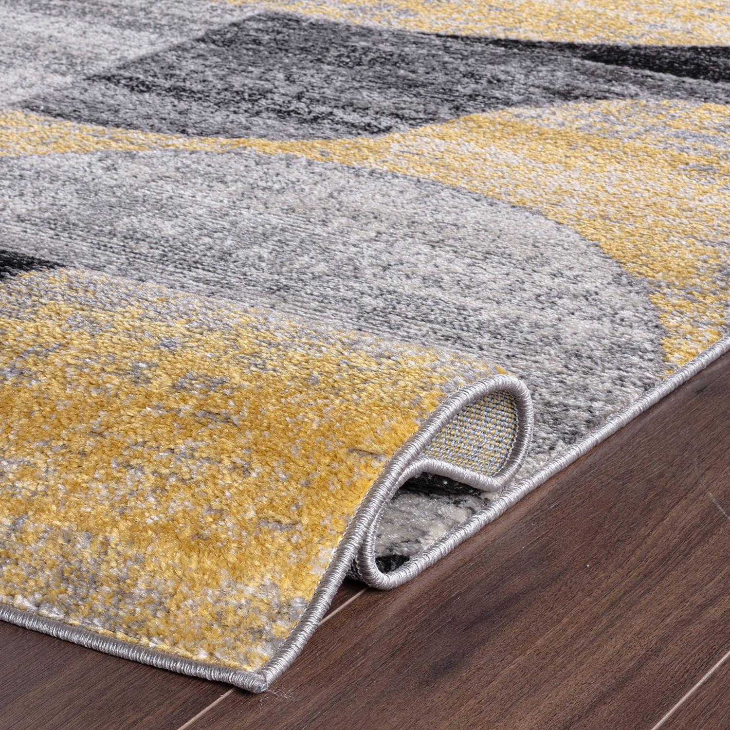 Rugshop Rugs Runners Geometric Design Hallway Rugs Bedroom Rug Yellow Rugs 2×7