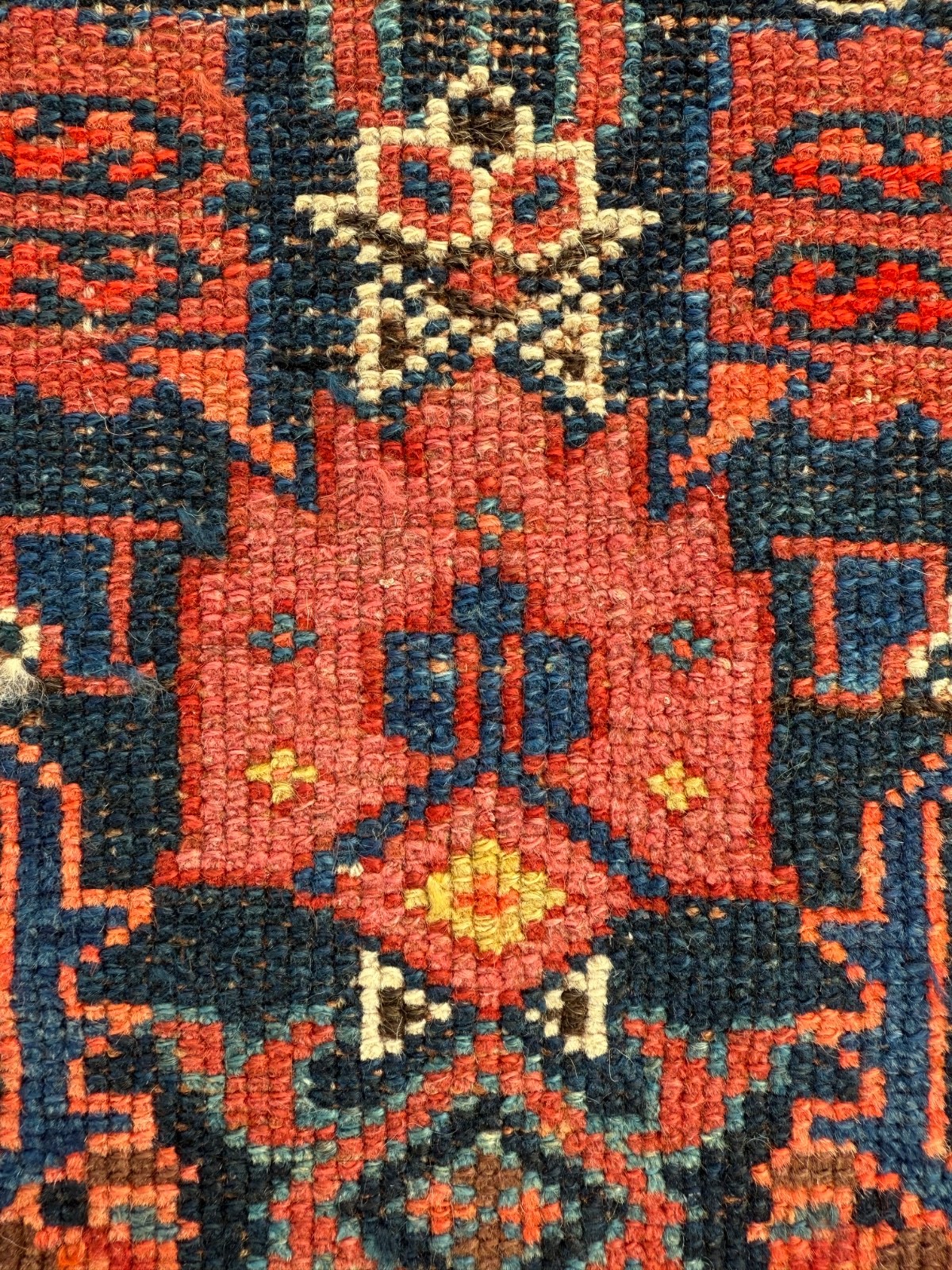 Antique Hand Knotted Oriental Wool Rug Carpet Floor Area Floor Covering