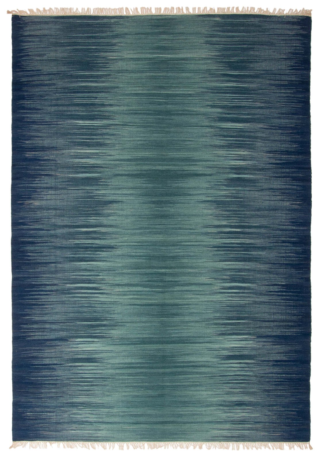 Vintage Hand Woven Area Rug 5’2″ x 7’10” Traditional Wool Oriental Carpet