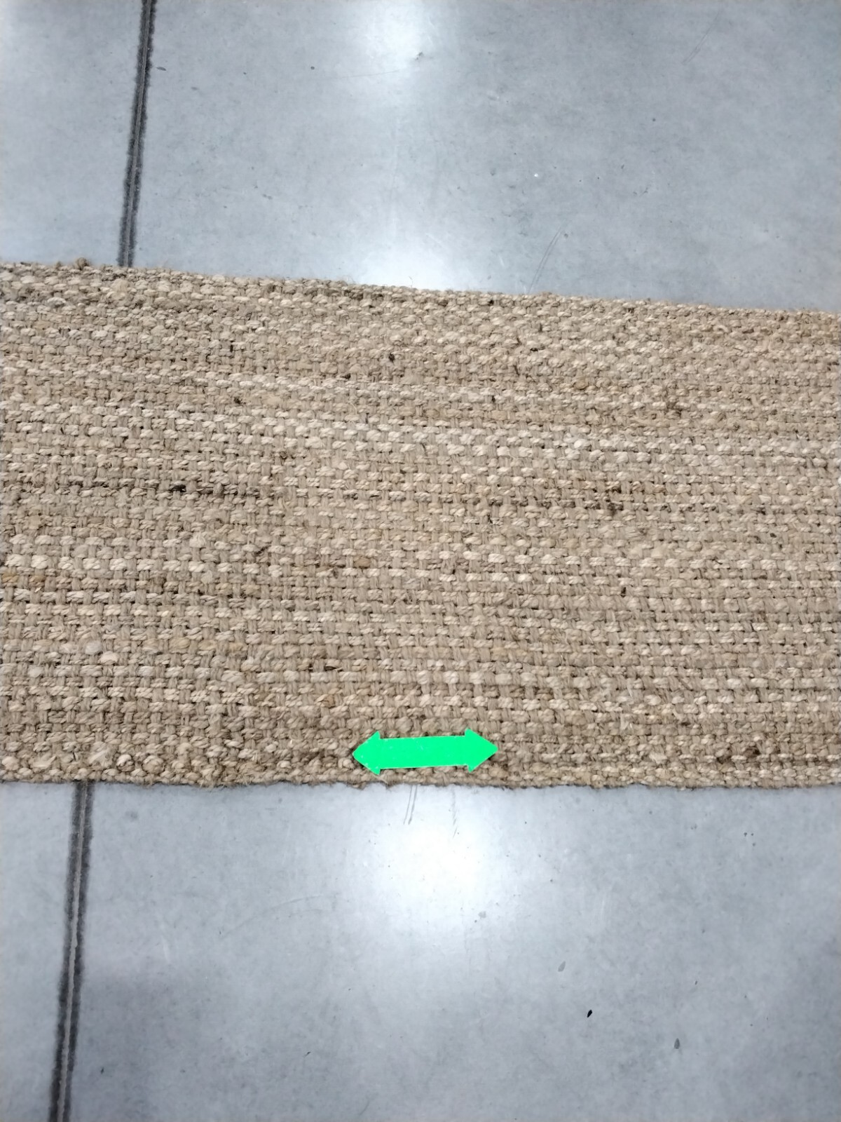 NATURAL 2′-6″ X 16′ Broken Thread Rug, Reduced Price 1172734788 NF467A-216