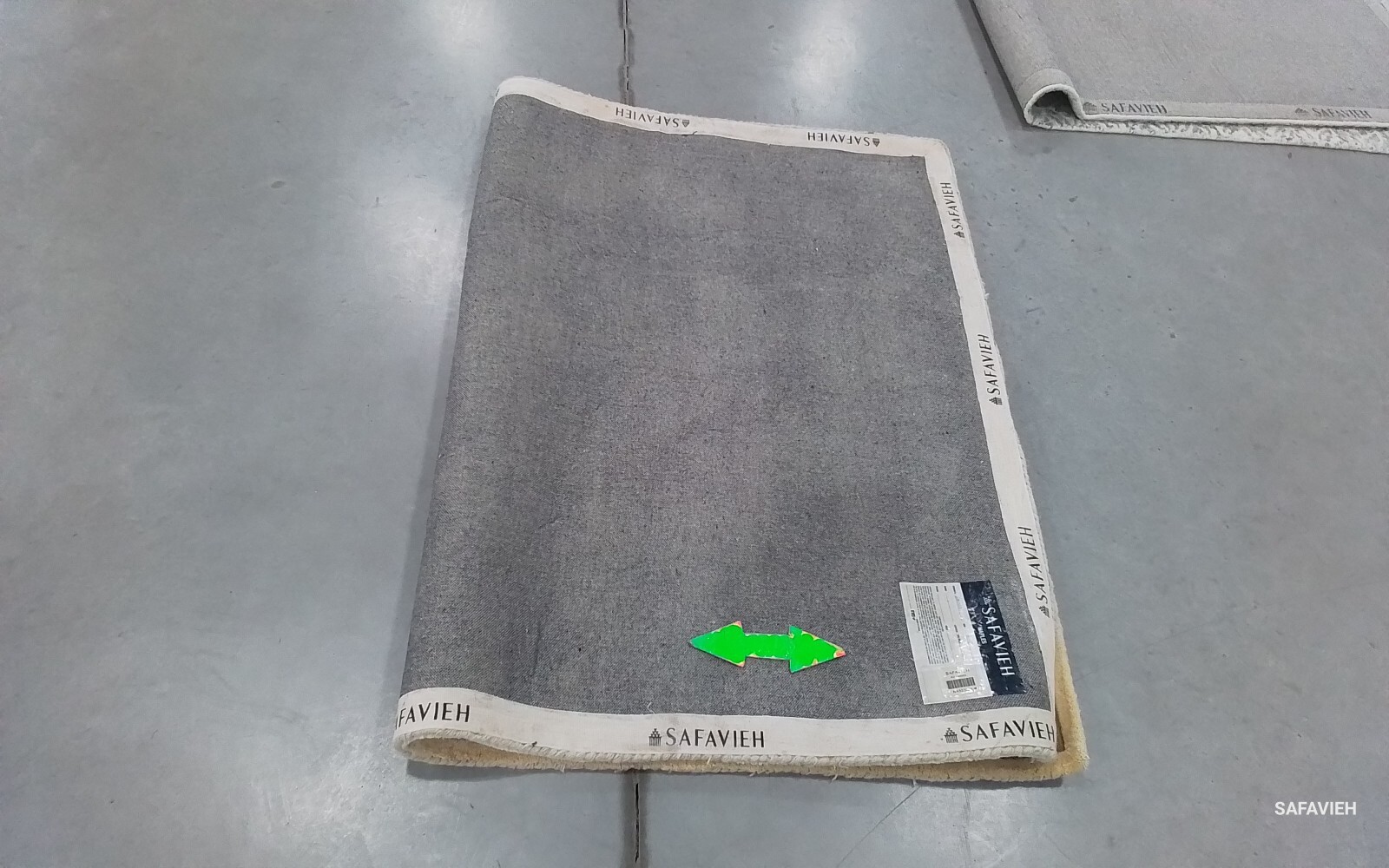 IVORY / CARAMEL 4′ X 6′ Back Stain Rug, Reduced Price 1172760446 NA523B-4