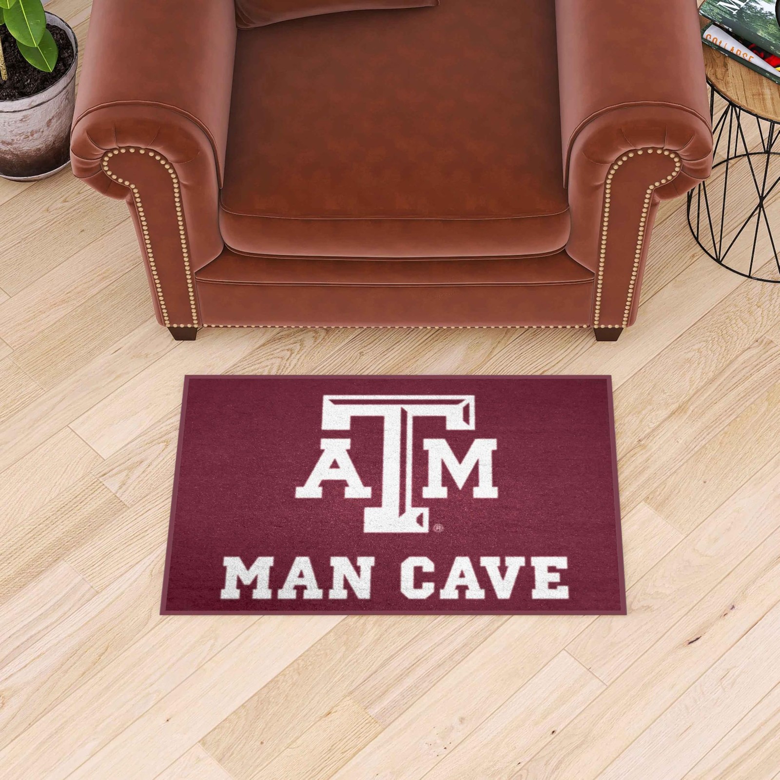 Fanmats – Am Aggies Man Cave Starter Mat Accent Rug – X Fan Home Decor
