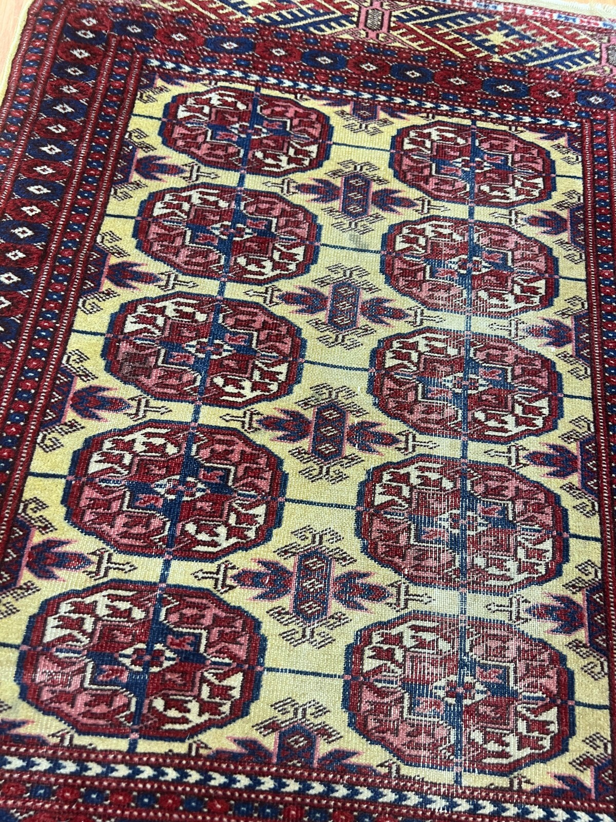 2′ x 3′ Pakistani Bokhara Oriental Rug – 1930s – Hand Made – 100% Wool