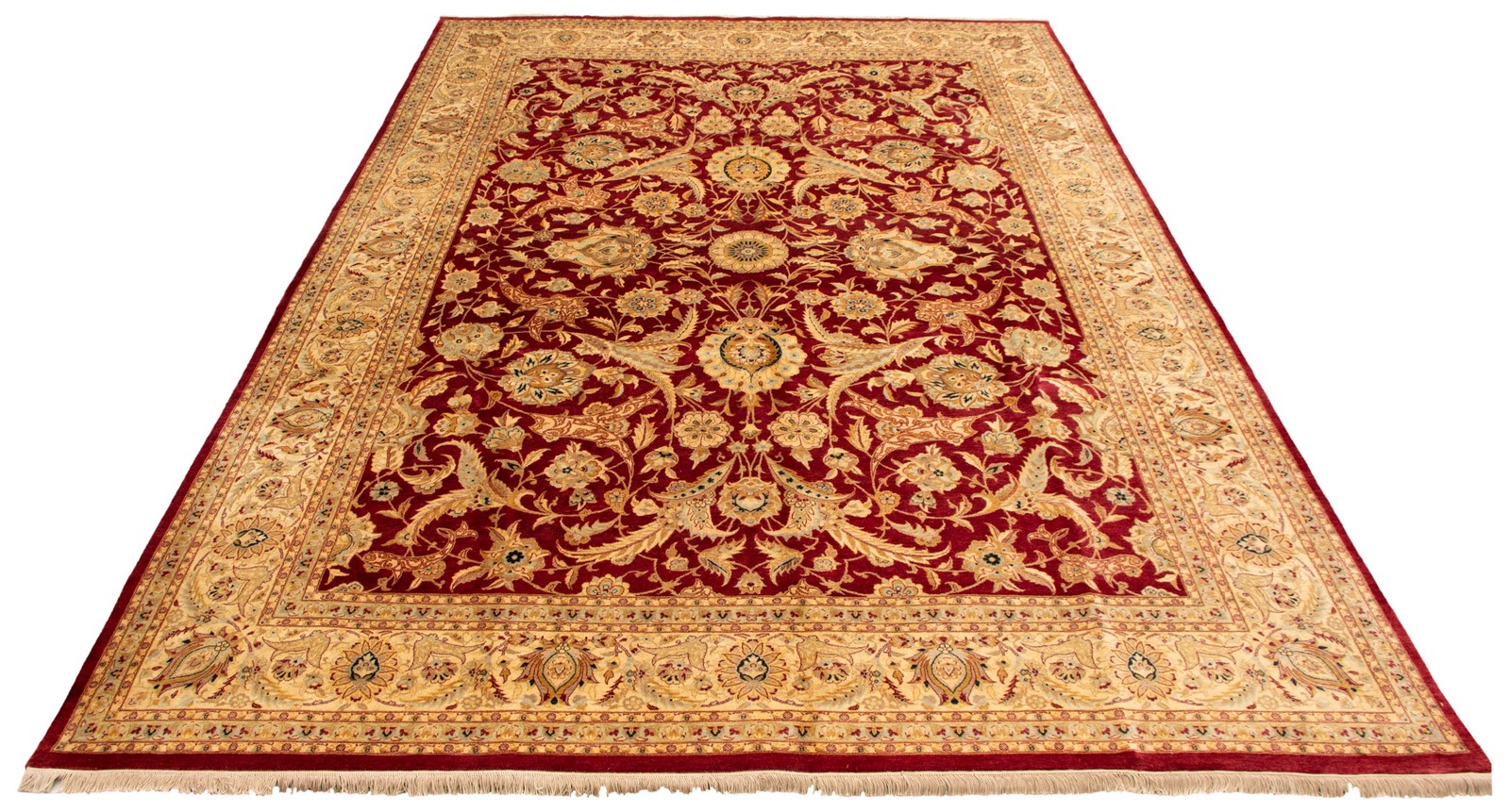 Traditional Hand Knotted Oriental Area Rug 10’0″ x 14’3″ Wool Carpet