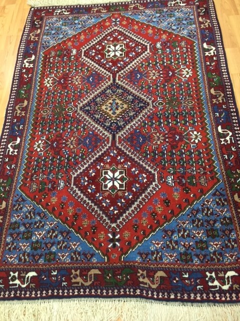 3’6″ x 5’2″ New Turkish Oriental Rug – Hand Made – 100% Wool