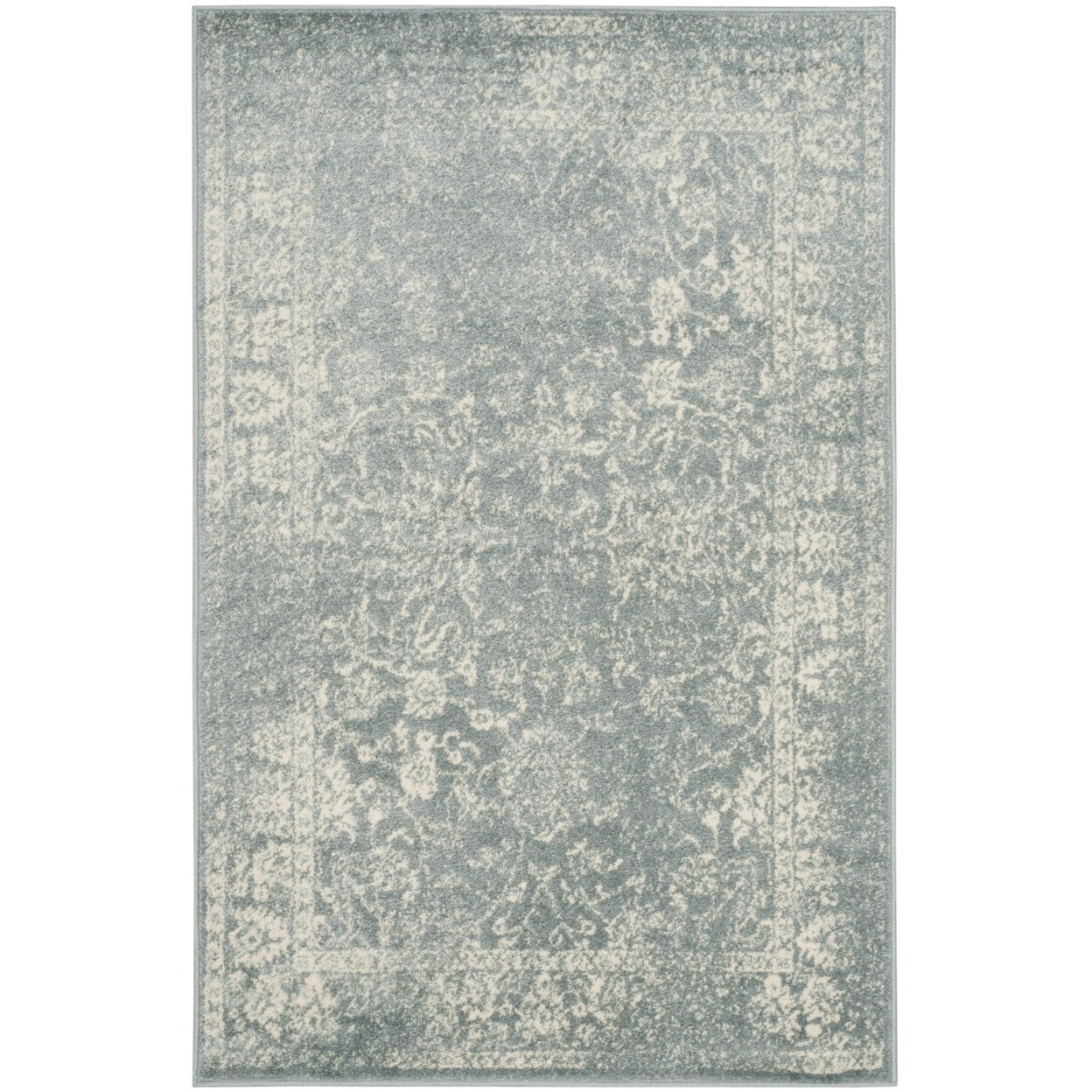 SAFAVIEH Adirondack Collection ADR109T Slate / Ivory Rug