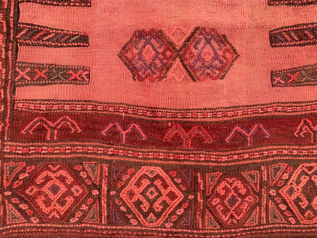 Afghan Kilim,Antique Kilim,Mashwani Kilim,Sumak Rug,3×6 ft Free Ship